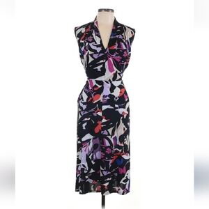 Dana Buchman Multi-Color Cocktail Dress ~ Size Small